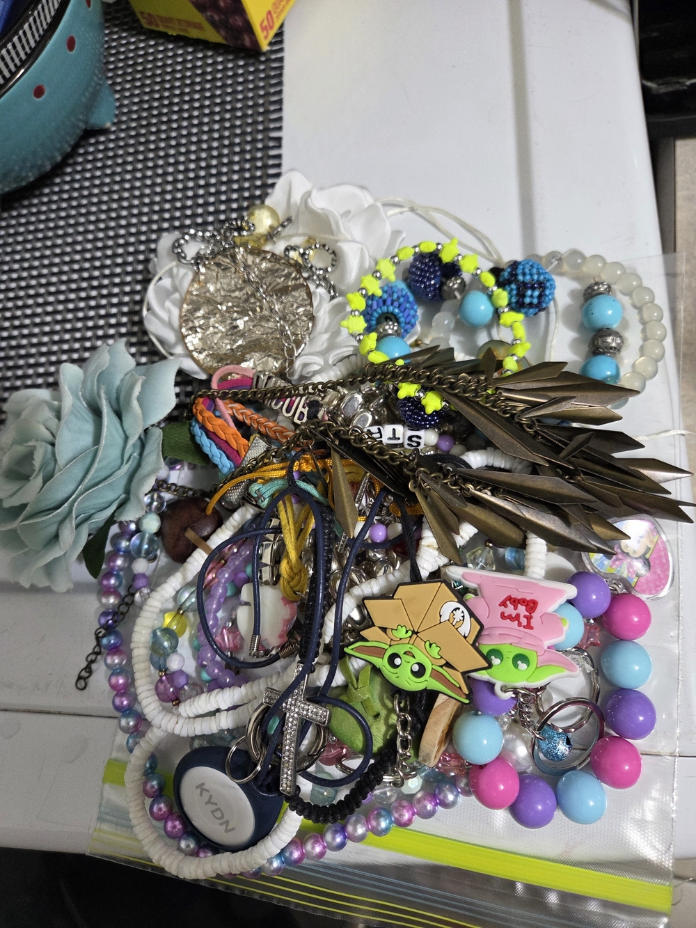 Jewelry  vintage set for handicrafts.